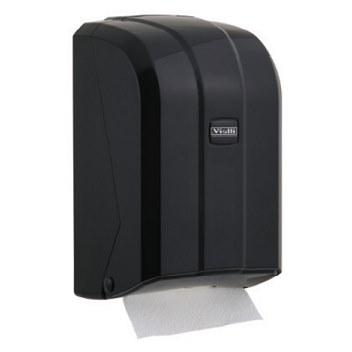 Диспенсер для листовой туалетной бумаги, чёрный, Vialli - фото 1 - id-p114731531