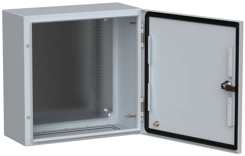 Корпус металлический ЩМП-40.40.20 (400х400х200) УХЛ1 IP66 TITAN 5 IEK, фото 1