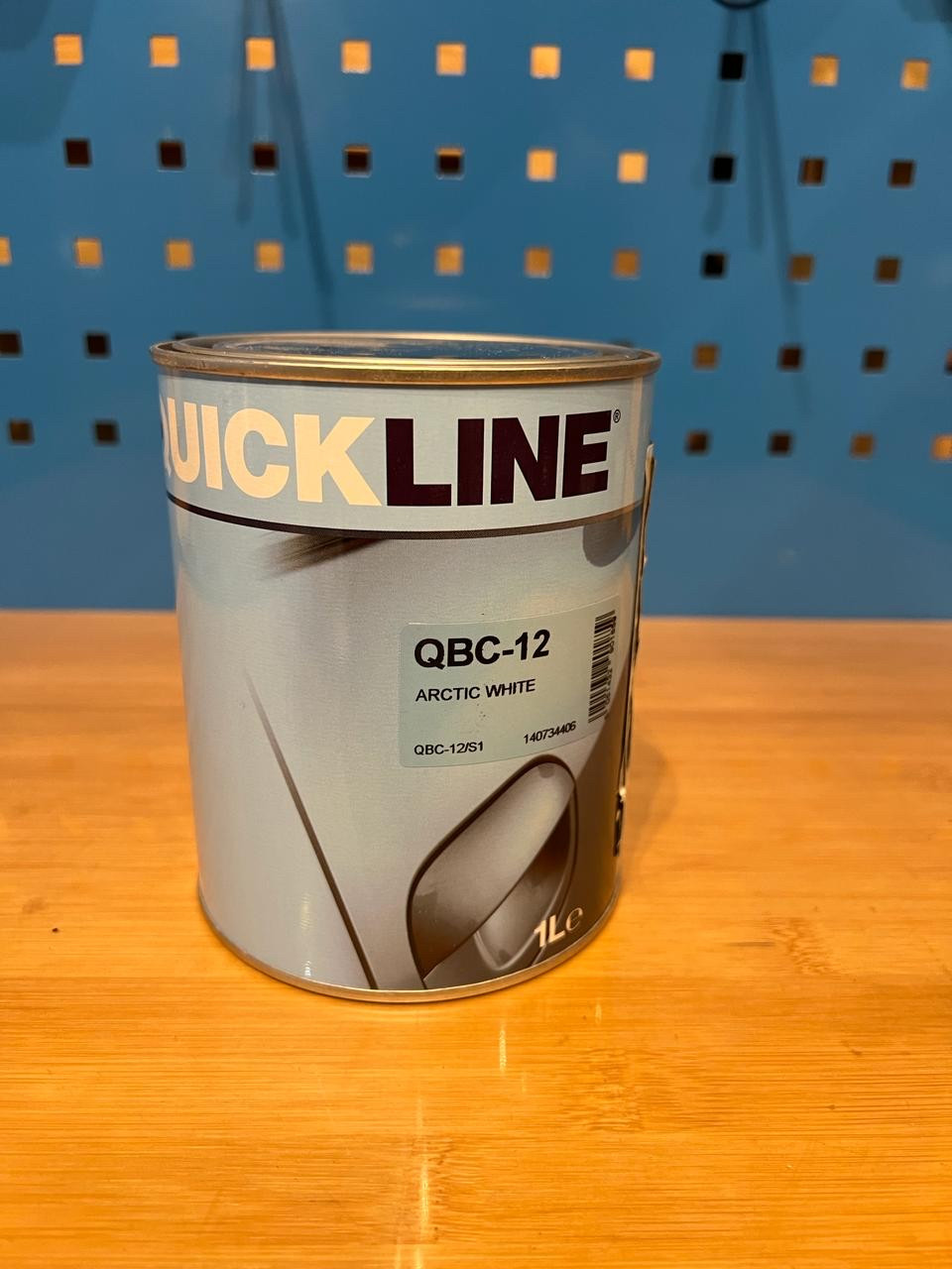 Автомобильная базовая краска Quickline QBC-12 Artic White 1 литр - фото 1 - id-p114730694