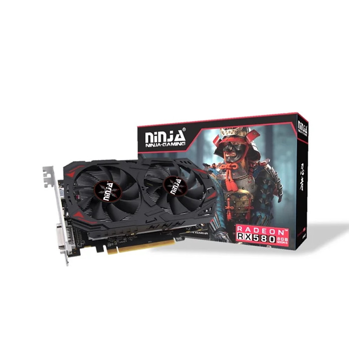 Видеoкарта Ninja RX 580 2048SP, 8Гб (AHRX58085F2)