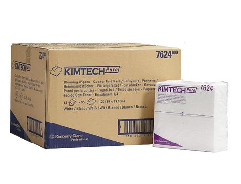 Протирочные салфетки 7624 Kimtech Pure  производства Kimberly-Clark Professional, фото 2