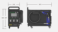 Портативные лазерные сварочные аппараты серии STR LASER HW-550