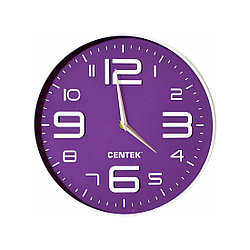 Настенные часы Centek СТ-7101 цвет фиолетовый