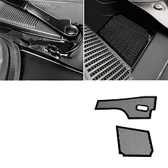 Сетки на водоотвод, жабо, Zeekr 001 из 2 элемента