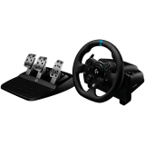 Руль и педали для гоночных игр LOGITECH G923 - PC/PS - ЧЕРНЫЙ - USB
