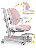 Mealux Детское кресло Mealux Ortoback Duo Plus Pink (арт. Y-510 KP Plus)