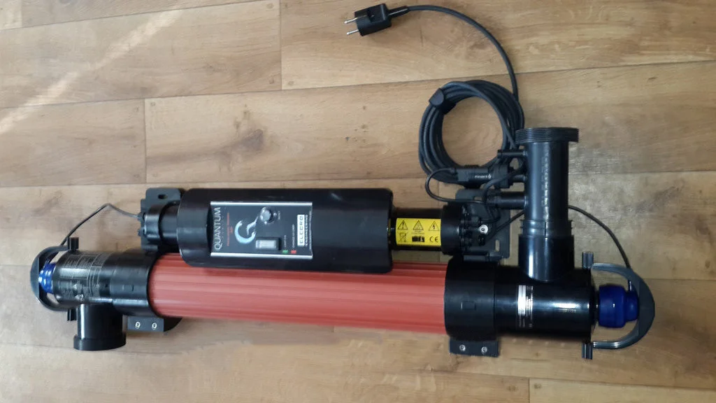 Ультрафиолетовая установка Elecro Quantum Q-65-UK для бассейна (Мощность 55 Вт, 14 м3/ч) - фото 2 - id-p114733178