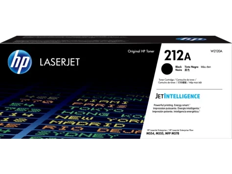 HP W2120A Картридж лазерный HP 212A, черный, ресурс 5500 стр, для Color LaserJet M554/M555/M578