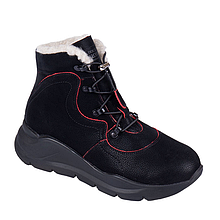 Ботинки Томас DTD-605-8 р.36 черн-красн зима