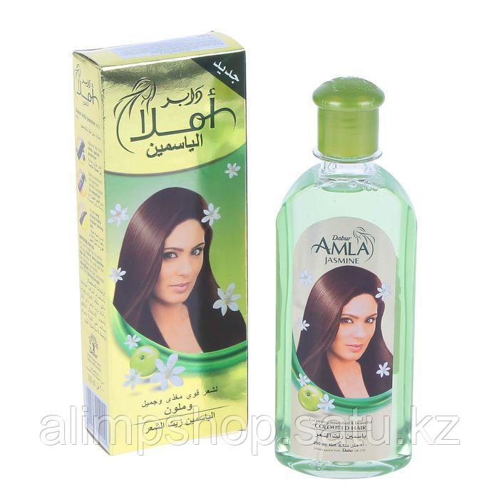 Масло для волос Dabur AMLA Jasmine с жасмином, против выпадения волос, 200 мл - фото 1 - id-p114738536