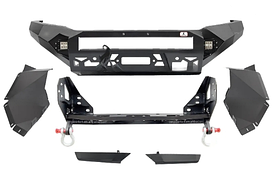 Силовой передний бампер с дневными ходовыми огнями для Ford Ranger (T6) 2018-2022