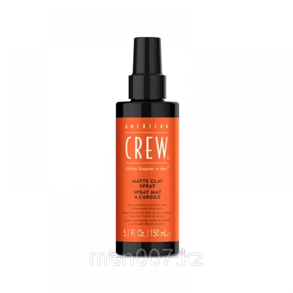 American Crew Matte Clay Spray, Матовая глина-спрей со средней фиксацией (150 мл)