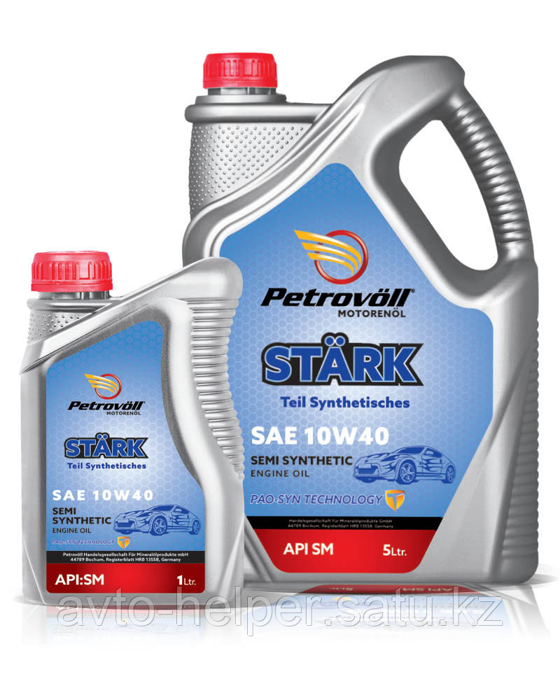 Полусинтетическое масло Petrovоll Stаrk 10w40, 4l - фото 1 - id-p114741638