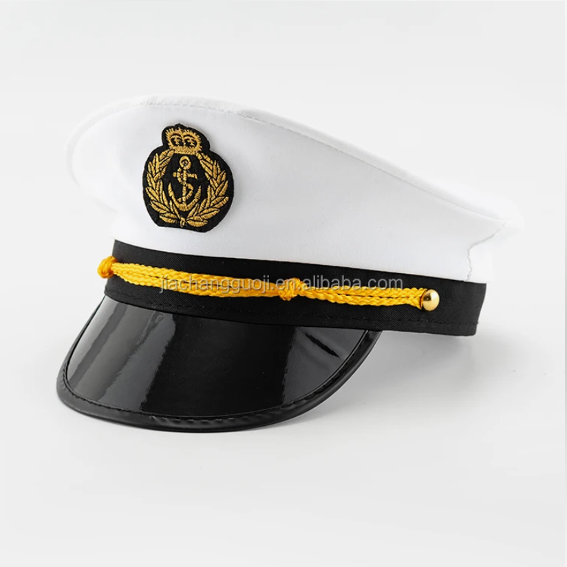Фуражка морская капитана черная вид 8 - фото 1 - id-p114741774