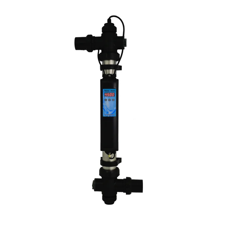 Ультрафиолетовая система дезинфекции Emaux NT-UV130F для бассейна (Мощность 130 Вт, с датчиком потока)
