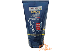 Мужской гель для умывания лица и бороды (Mens Beard Face Wash PATANJALI), 100 гр