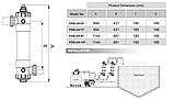 Ультрафиолетовая система дезинфекции UV8-T для бассейна (Мощность 30 Вт), фото 5