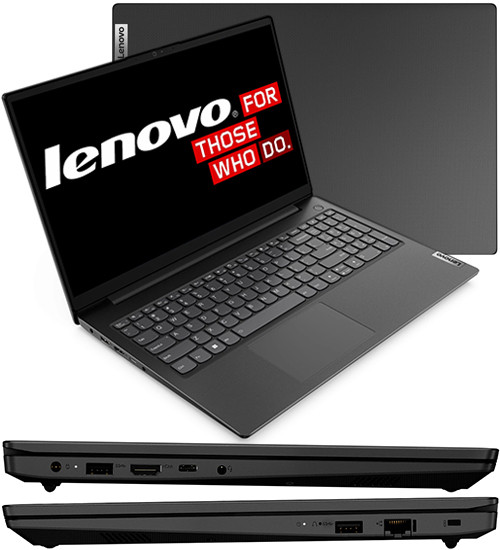 Ноутбук Lenovo V15 G4 AMN (82YU00VERU) черный - фото 1 - id-p114742717