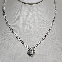 Серебряное колье 925пр, 7.01гр, 45см