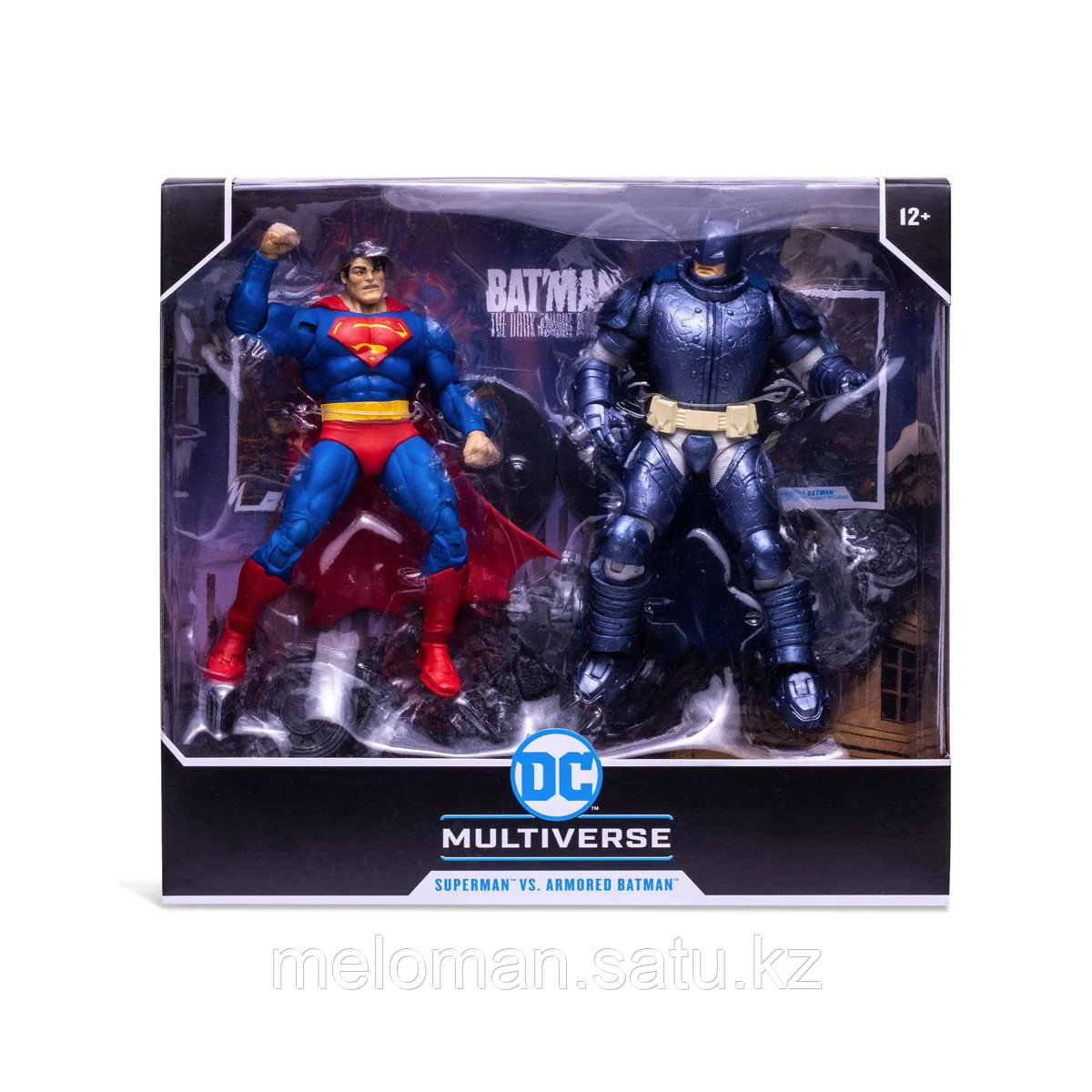 McFarlane: DC Multiverse. Batman: The Dark Knight Returns. Superman vs. Armored Batman 18 см. - фото 6 - id-p113869118