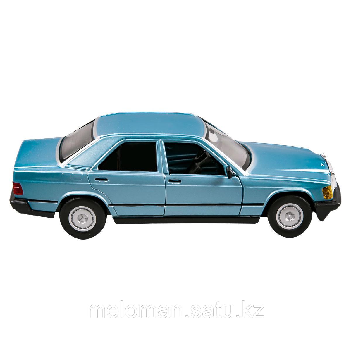 BBURAGO: 1:24 Mercedes-Benz 190E '87 (diamond blue) - фото 2 - id-p113877928