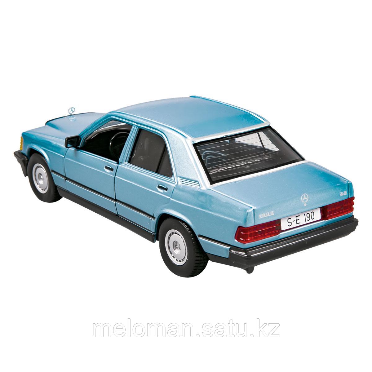 BBURAGO: 1:24 Mercedes-Benz 190E '87 (diamond blue) - фото 3 - id-p113877928