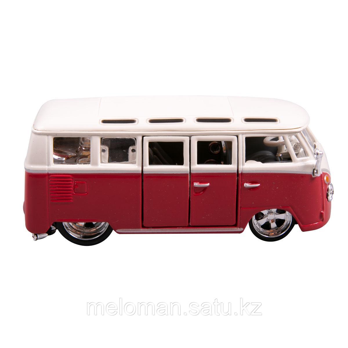 BBURAGO: 1:32 Volkswagen Van ''Samba'' (cream/red) - фото 2 - id-p110837836