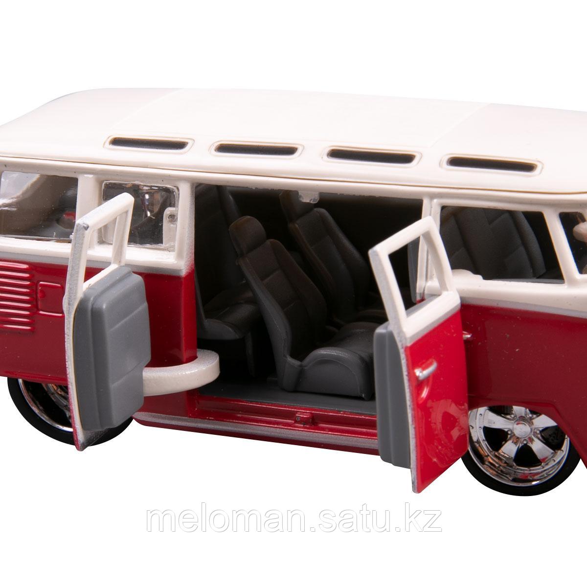 BBURAGO: 1:32 Volkswagen Van ''Samba'' (cream/red) - фото 4 - id-p110837836