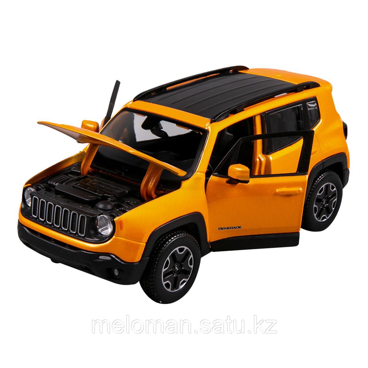 Maisto: 1:24 Jeep Renegade (met. orange) - фото 4 - id-p113872618