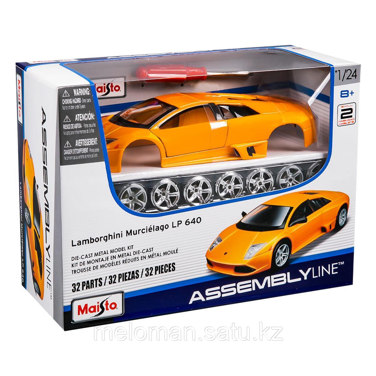 Maisto.Assembly Line: 1:24 Lamborghini Murcielago LP640 - фото 9 - id-p113877939