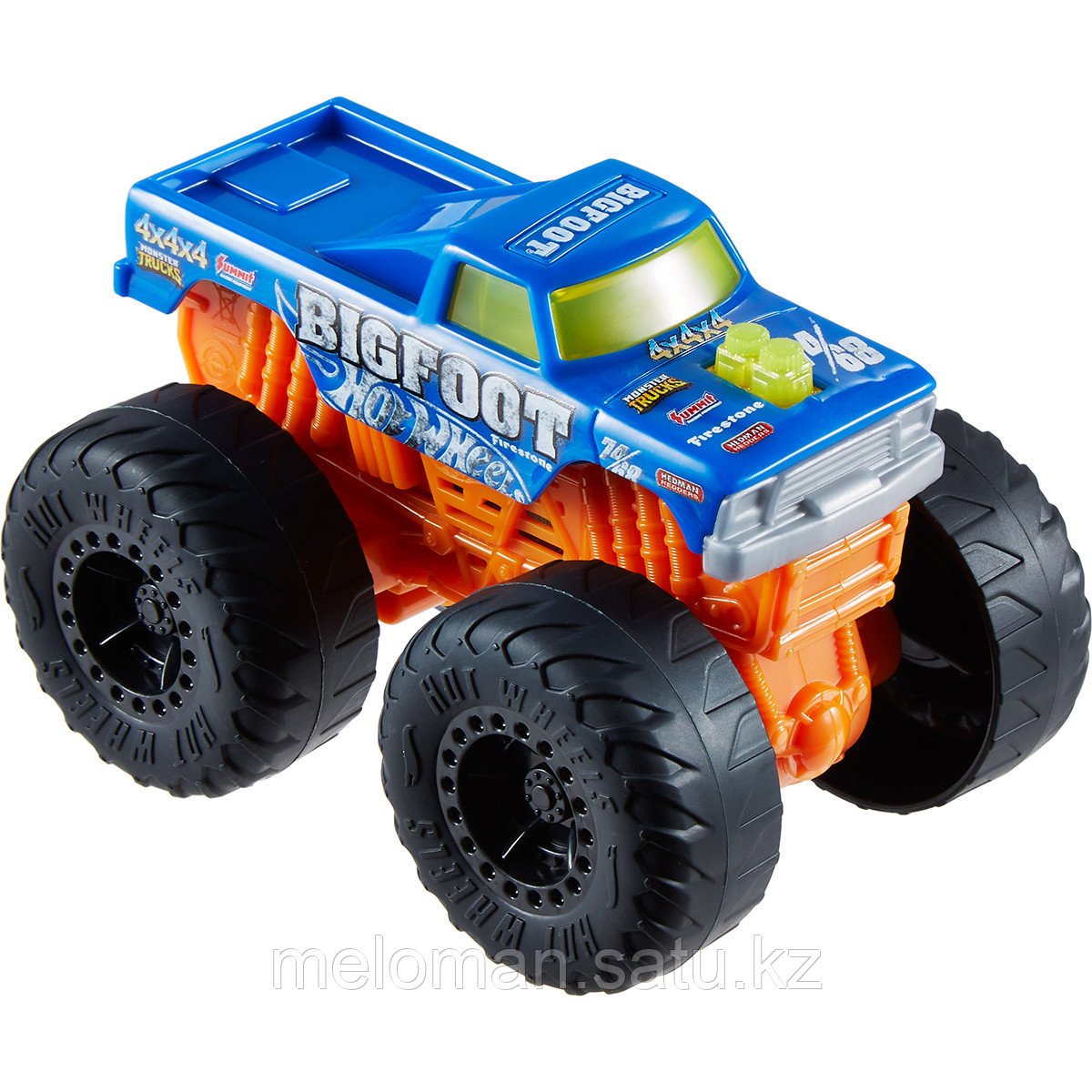 Hot Wheels: Monster Trucks. 1:43 машина со светом и звуком - Big Foot - фото 3 - id-p113872658