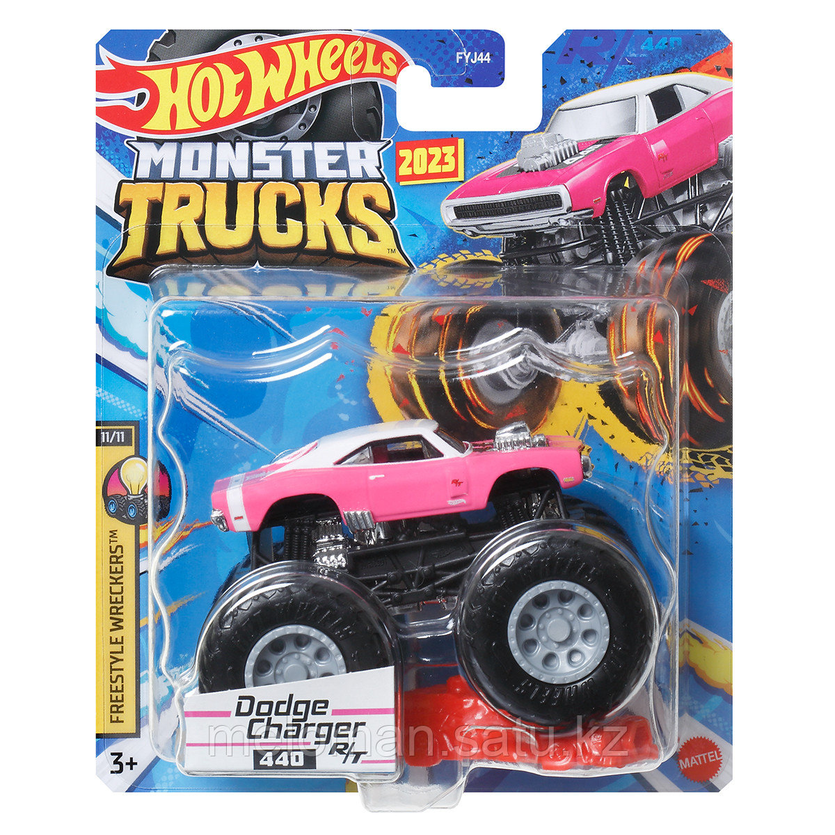 Hot Wheels: Monster Trucks. 1:64 Dodge Charger R/T 440 - фото 8 - id-p113872687