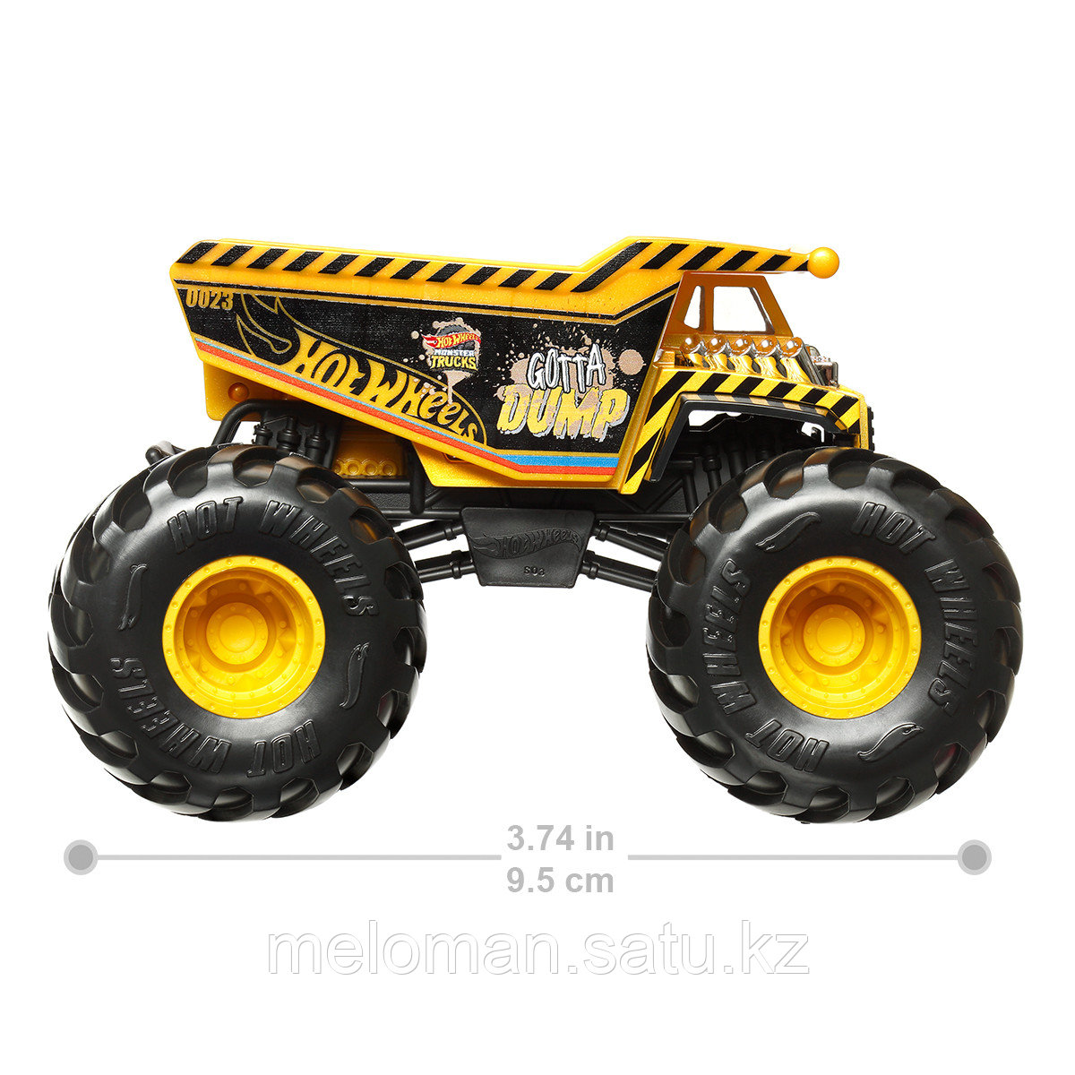 Hot Wheels: Monster Trucks. 1:24 Gotta Dump - фото 4 - id-p113872689