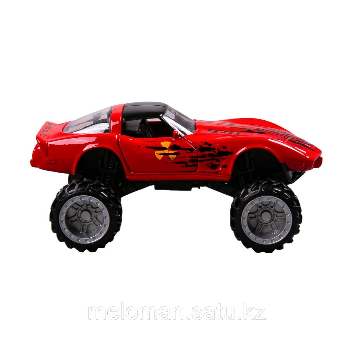 Maisto.Fresh Metal: Модель внедорожника Desert Rebels - Chevrolet Corvette '78 (red) - фото 5 - id-p110838402