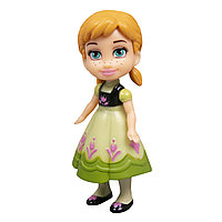 Disney: Frozen. Мини-кукла Анна (детский образ в зеленом) 8,5 см
