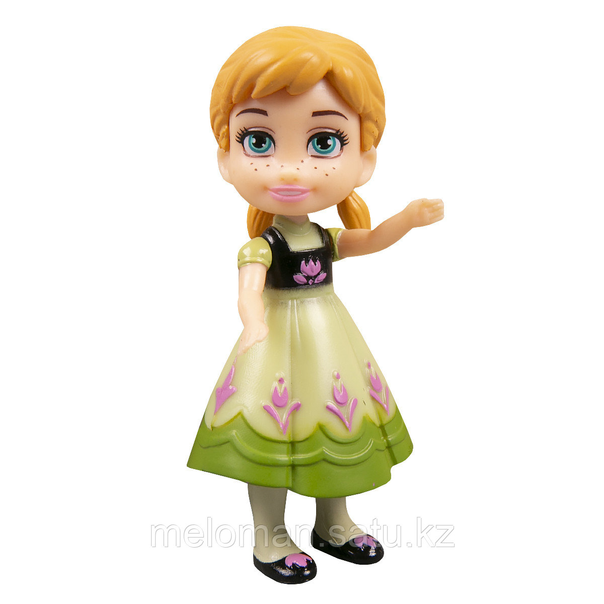 Disney: Frozen. Мини-кукла Анна (детский образ в зеленом) 8,5 см - фото 3 - id-p114078796