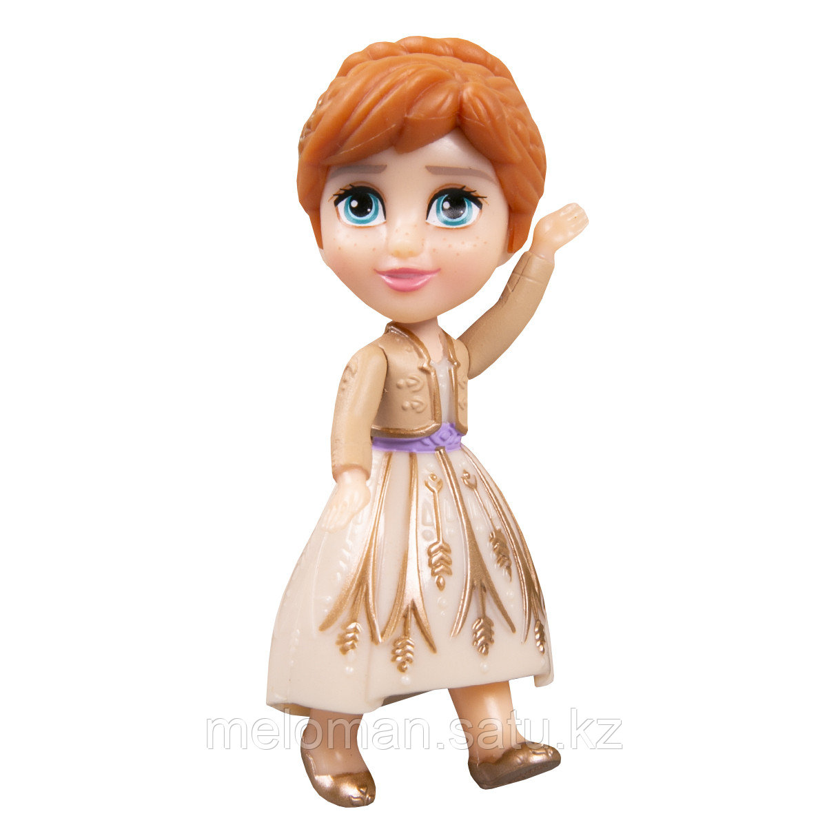 Disney: Frozen. Мини-кукла Анна (детский образ в бежевом) 9 см - фото 3 - id-p114078797