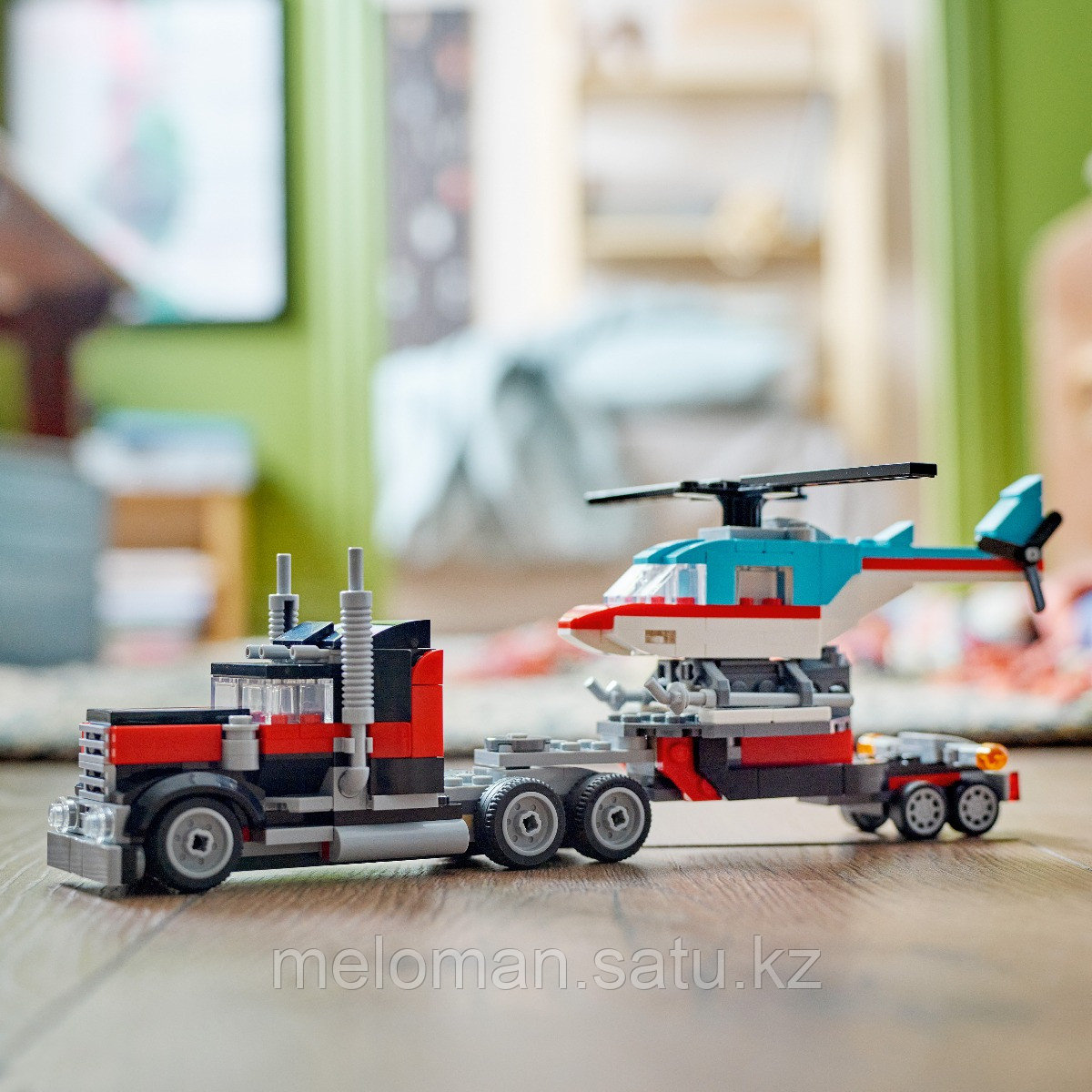 LEGO: Бортовой грузовик с вертолетом Creator 31146 - фото 2 - id-p114078856