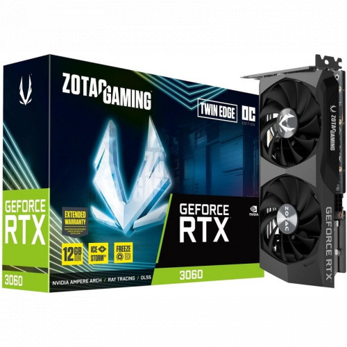 Zotac RTX 3060 Twin Edge OC видеокарта (ZT-A30600H-10M) - фото 7 - id-p114745591