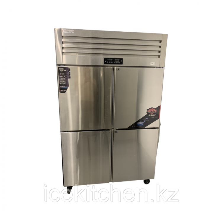 Шкаф холодильный+морозильный 800л (комбинированный двери стекло) CF-E4М - фото 2 - id-p114746653