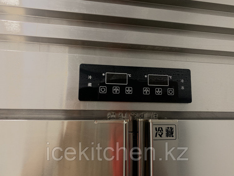 Шкаф холодильный+морозильный 800л (комбинированный двери стекло) CF-E4М - фото 3 - id-p114746653