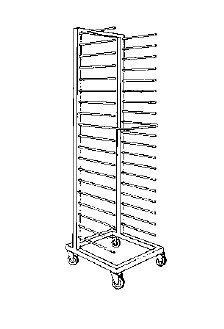 ТЕЛЕЖКА Д/ПЕЧИ ZANOLLI ROTOR WIND 3E/G-4E/G