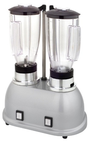 БЛЕНДЕР MACAP P100D (C10) СЕРЫЙ ПЛАСТИКОВЫЙ СТАКАН, фото 1