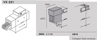 МАШИНА Д/МОЙКИ ЯЩИКОВ DIHR VX 231 DX+DR94+HR10+DDE