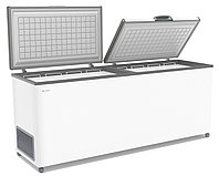 ЛАРЬ МОРОЗИЛЬНЫЙ FROSTOR F 800 SD БЕЛЫЙ (СЕРАЯ РАМКА) STANDART DOUBLE (ПРОПАН)