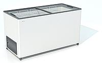 ЛАРЬ МОРОЗИЛЬНЫЙ FROSTOR F 500 С ПРЯМОЕ СТЕКЛО СЕРЫЙ (ПРОПАН)