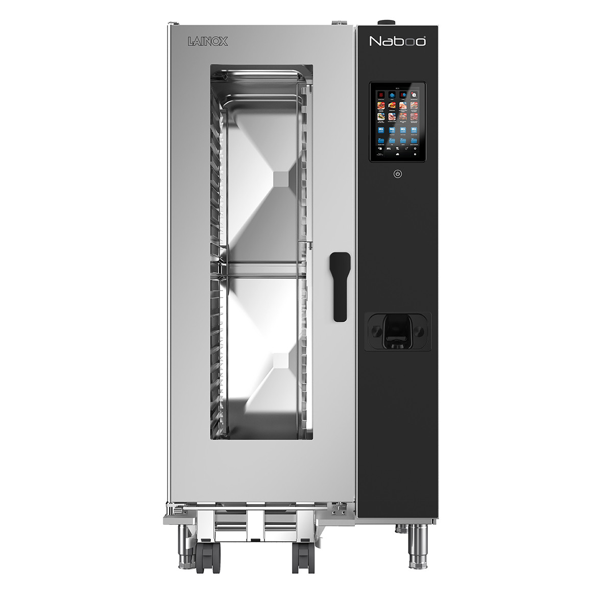 ПАРОКОНВЕКТОМАТ LAINOX NABOO BOOSTED NAE201B+OB201E, фото 1