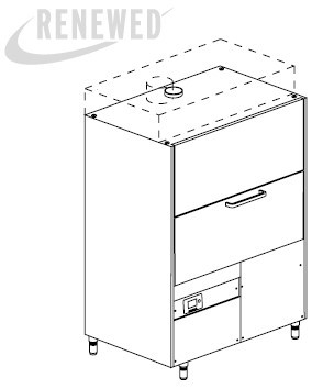 МАШИНА КОТЛОМОЕЧНАЯ DIHR LP3 STR PLUS ELETTRONICA+PS+DDE