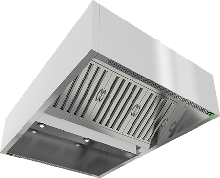 ЗОНТ ВЫТЯЖ.ОСТРОВНОЙ ЗКВОО-1114 КОРОБЧАТЫЙ, фото 1