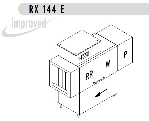 МАШИНА ПОСУДОМОЕЧНАЯ DIHR RX 144 DX+DDE+HR10+DR64